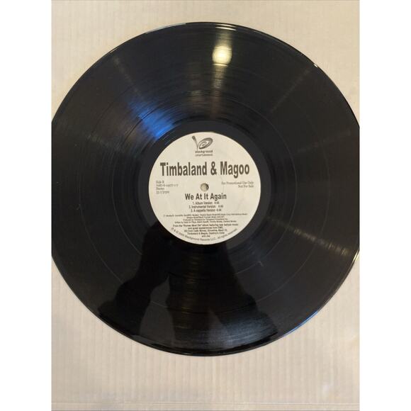 Romeo Must Die Vinyl Record LP Singles Timbaland Magoo Aaliyah Lot Of Two - Picture 9 of 14
